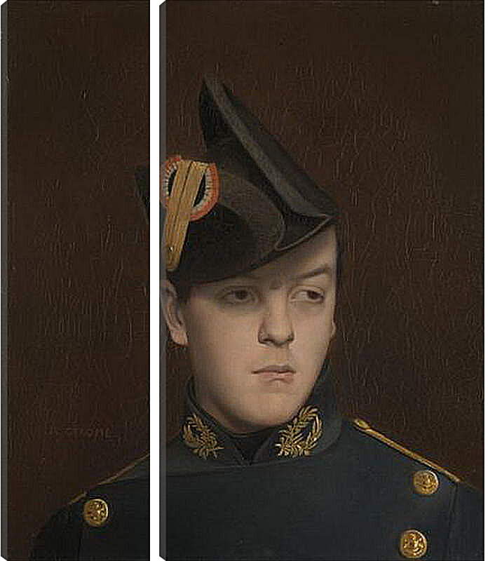 Модульная картина - Portrait of Armand Gerome. Жан-Леон Жером