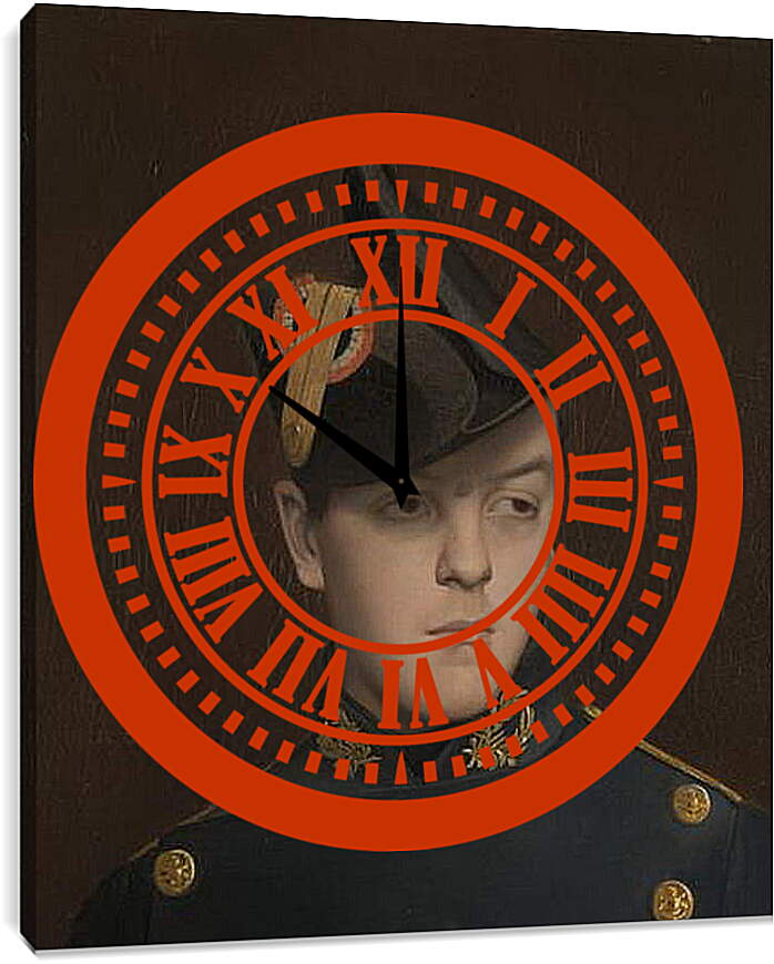 Часы картина - Portrait of Armand Gerome. Жан-Леон Жером
