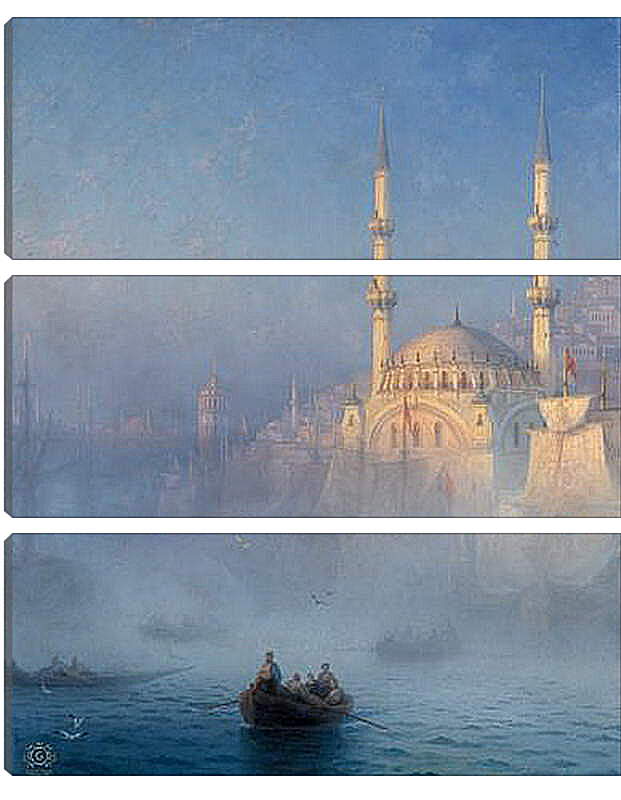 Модульная картина - Константинопольский порт. Иван Айвазовский
