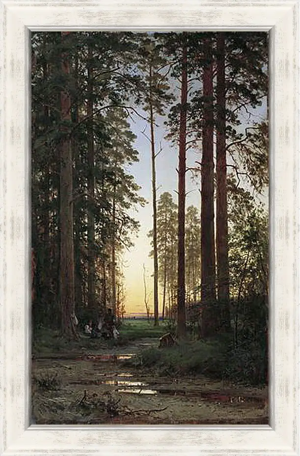 Картина в раме - Опушка леса. Иван Шишкин