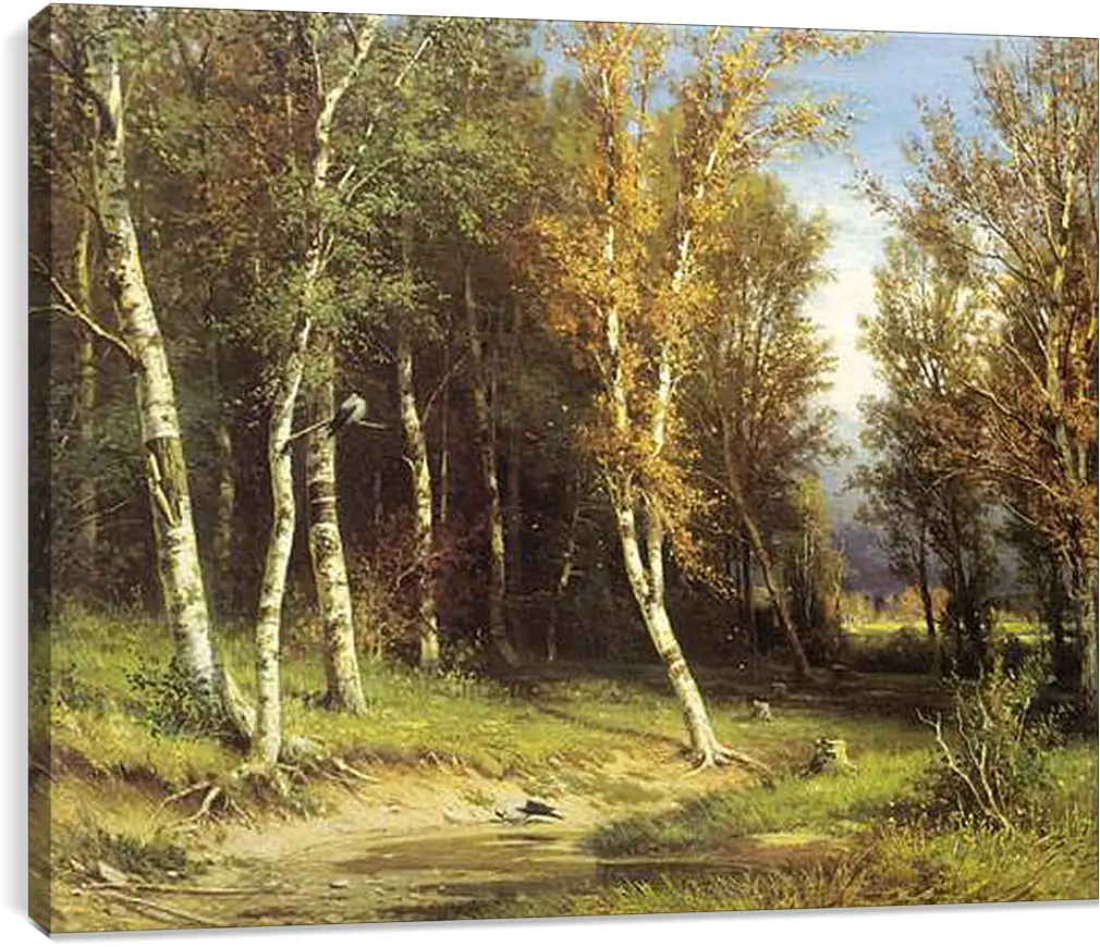 Постер и плакат - Лес перед грозой. Иван Шишкин