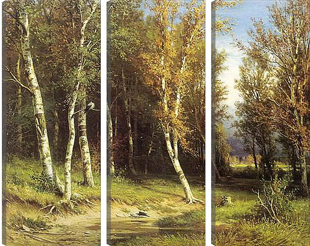 Модульная картина - Лес перед грозой. Иван Шишкин