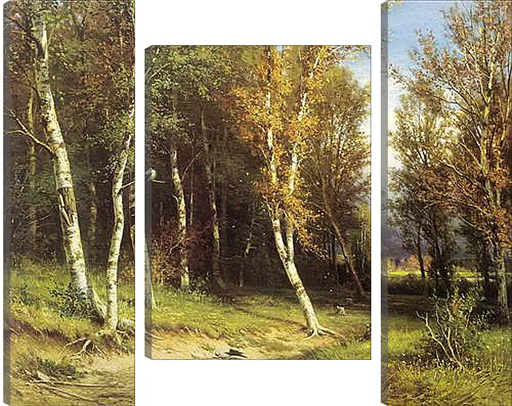 Модульная картина - Лес перед грозой. Иван Шишкин