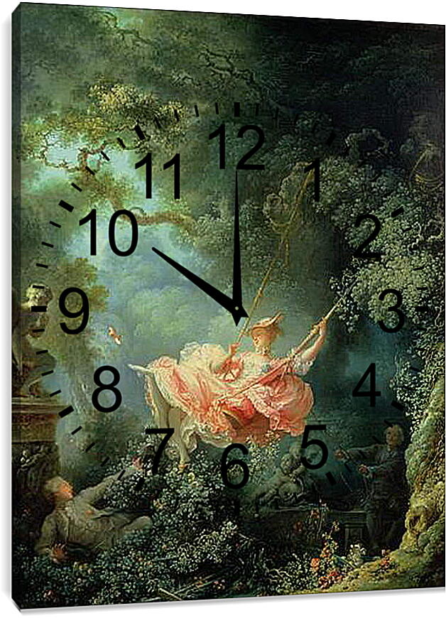 Часы картина - Tschommel. Жан Оноре Фрагонар
