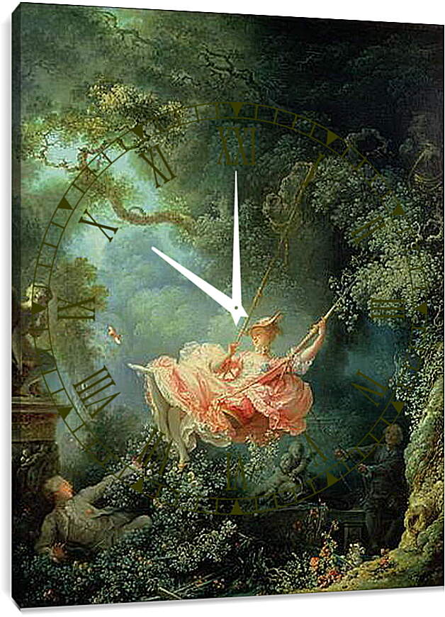 Часы картина - Tschommel. Жан Оноре Фрагонар
