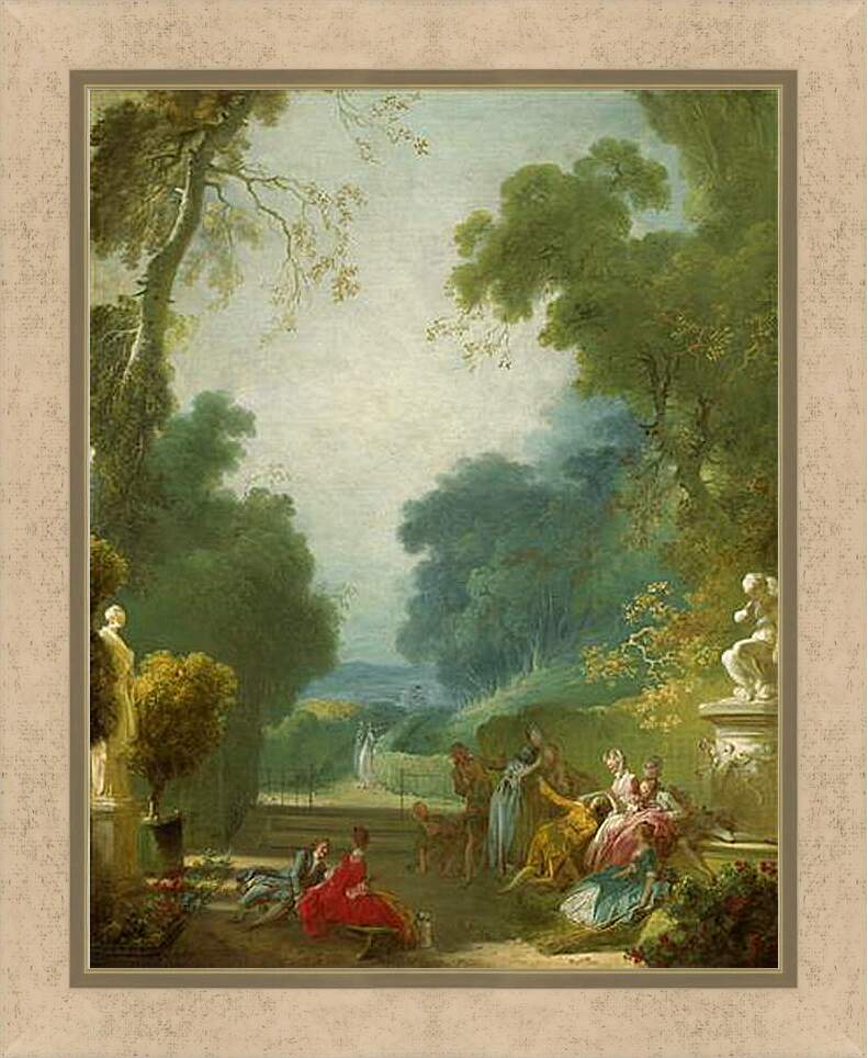 Картина в раме - Жан Оноре Фрагонар. Жан Оноре Фрагонар
