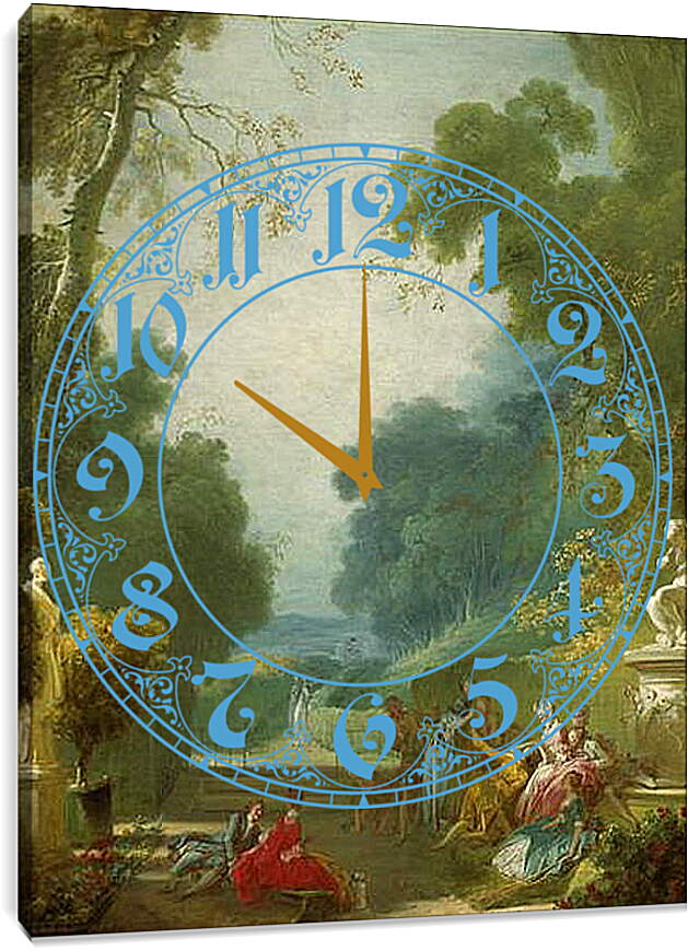Часы картина - Жан Оноре Фрагонар. Жан Оноре Фрагонар
