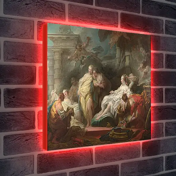 Лайтбокс световая панель - Psyche showing her Sisters her Gifts from Cupid. Жан Оноре Фрагонар