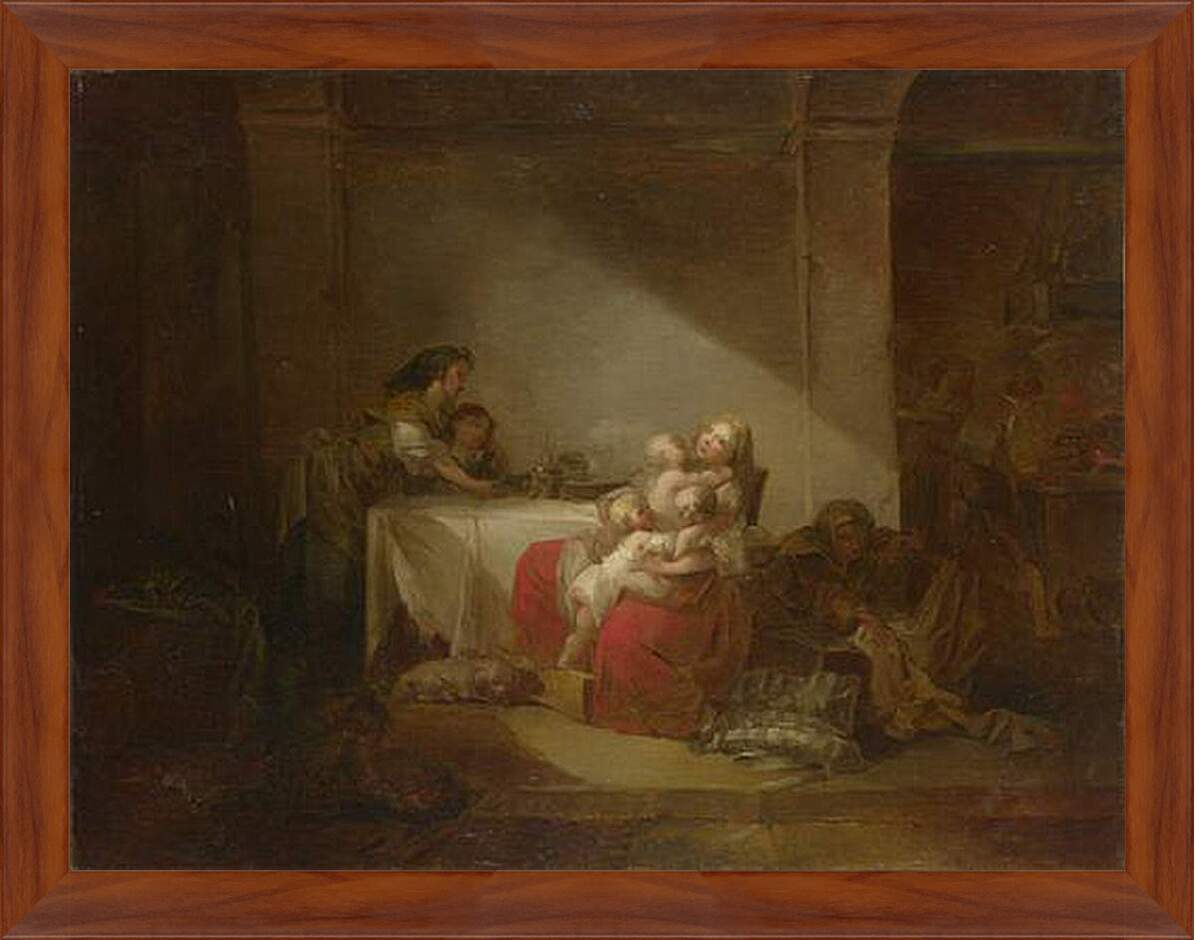 Картина в раме - Interior Scene. Жан Оноре Фрагонар