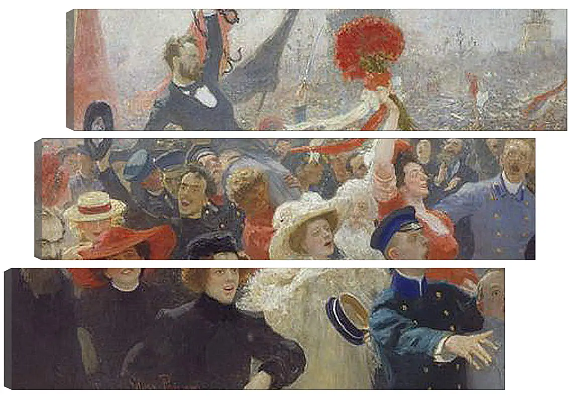 Модульная картина - 18 октября 1905 года. Илья Репин