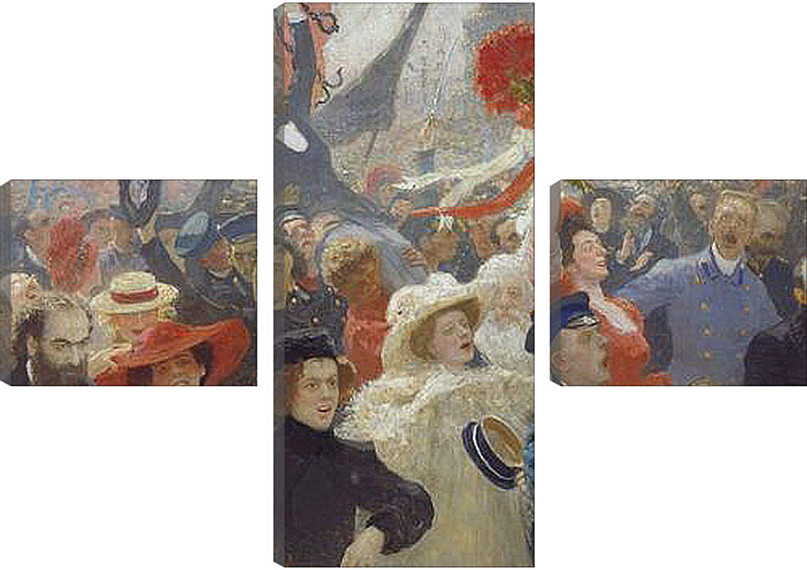 Модульная картина - 18 октября 1905 года. Илья Репин
