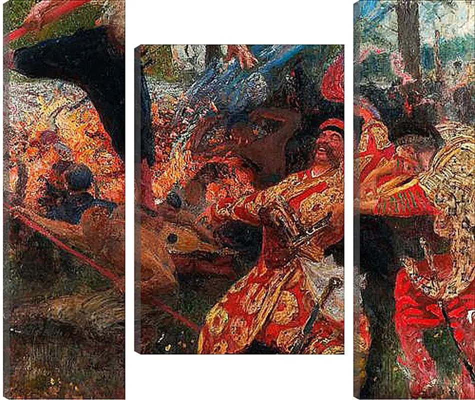 Модульная картина - Гопак. Илья Репин