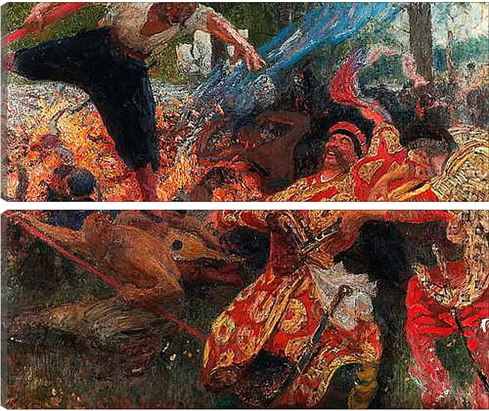Модульная картина - Гопак. Илья Репин