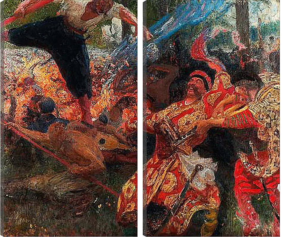 Модульная картина - Гопак. Илья Репин