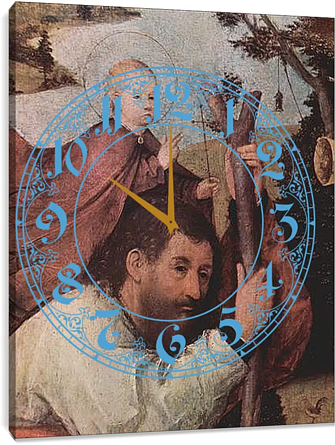 Часы картина - Hl. Christophorus. Иероним Босх