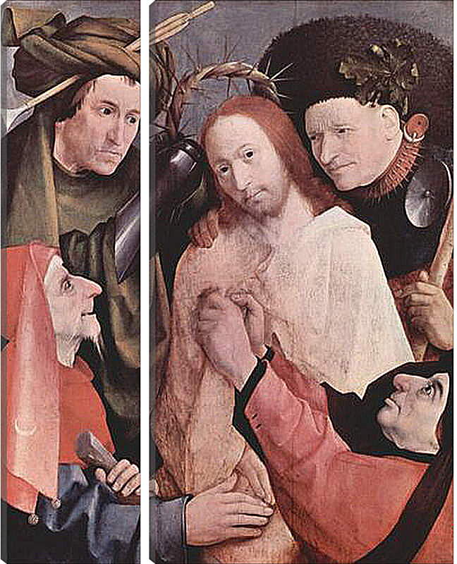 Модульная картина - Christ crowned with Thorns. Иероним Босх
