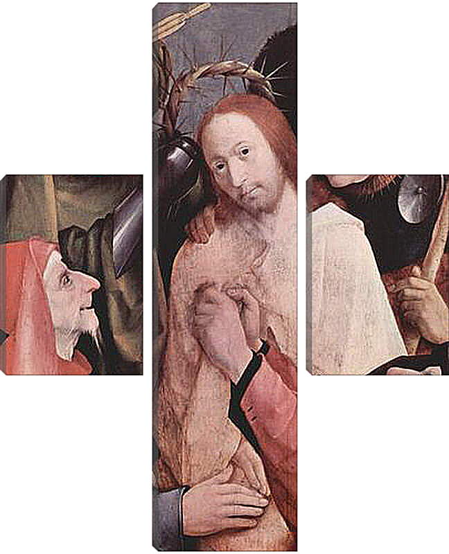 Модульная картина - Christ crowned with Thorns. Иероним Босх
