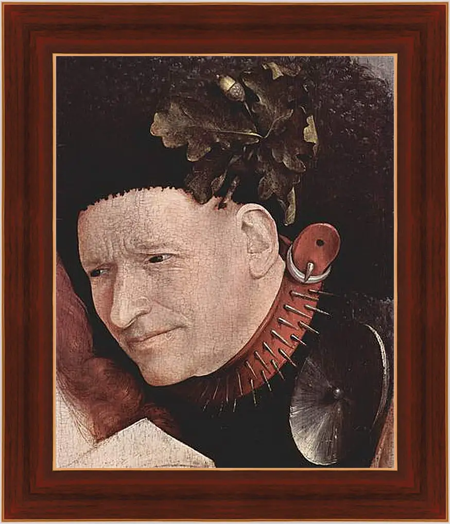 Картина в раме - Christ Crowned with Thorns. Иероним Босх