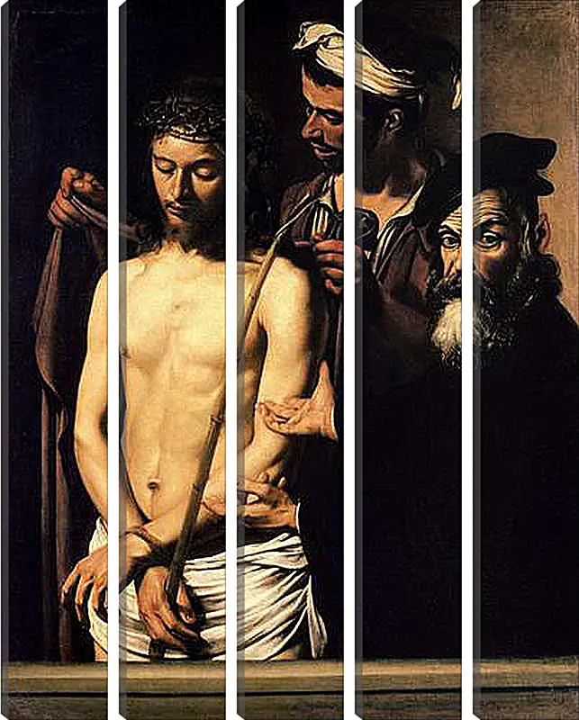 Модульная картина - Ecce Homo. Микеланджело Караваджо