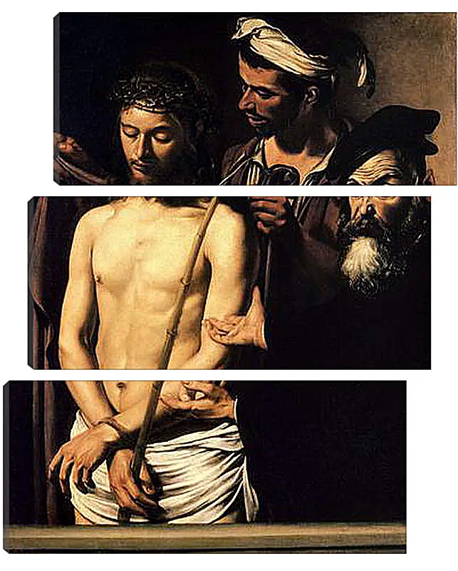 Модульная картина - Ecce Homo. Микеланджело Караваджо