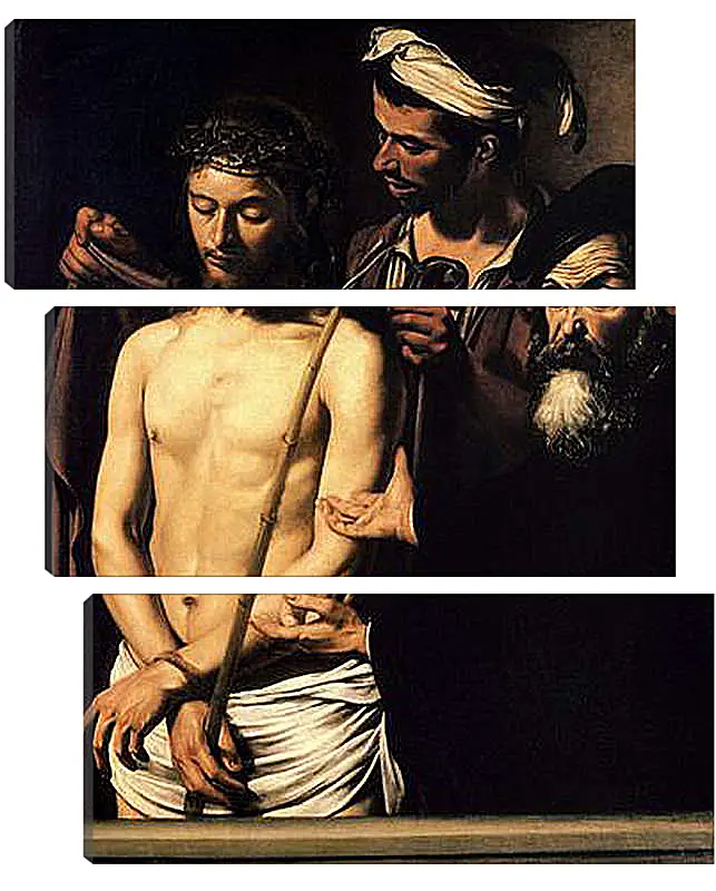 Модульная картина - Ecce Homo. Микеланджело Караваджо