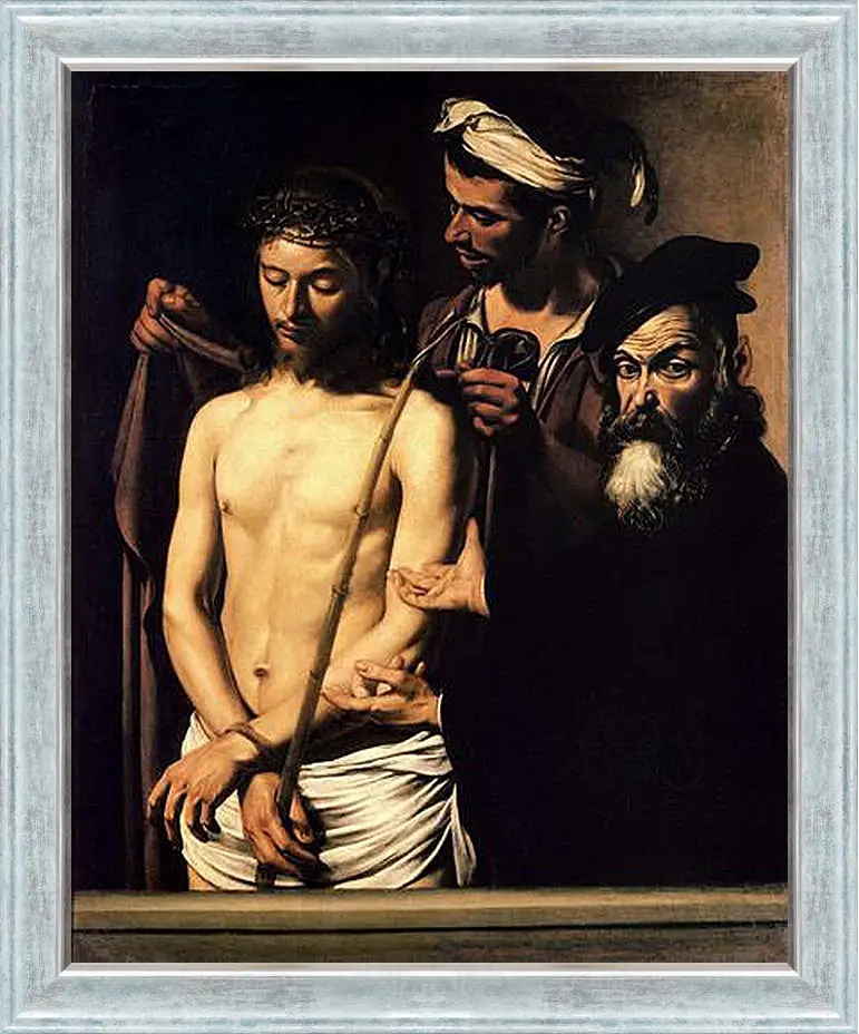 Картина в раме - Ecce Homo. Микеланджело Караваджо
