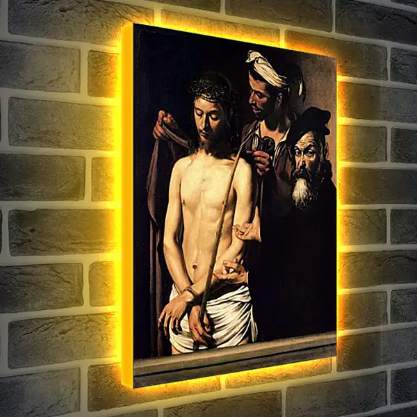 Лайтбокс световая панель - Ecce Homo. Микеланджело Караваджо