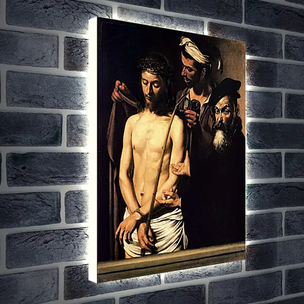 Лайтбокс световая панель - Ecce Homo. Микеланджело Караваджо