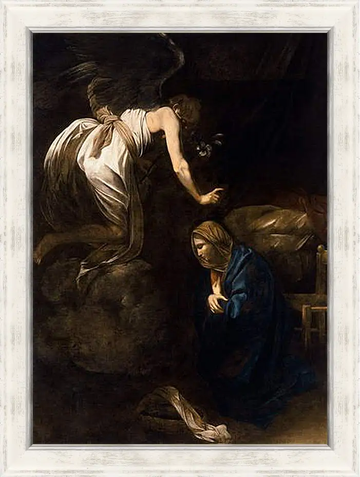 Картина в раме - Annunciation. Микеланджело Караваджо