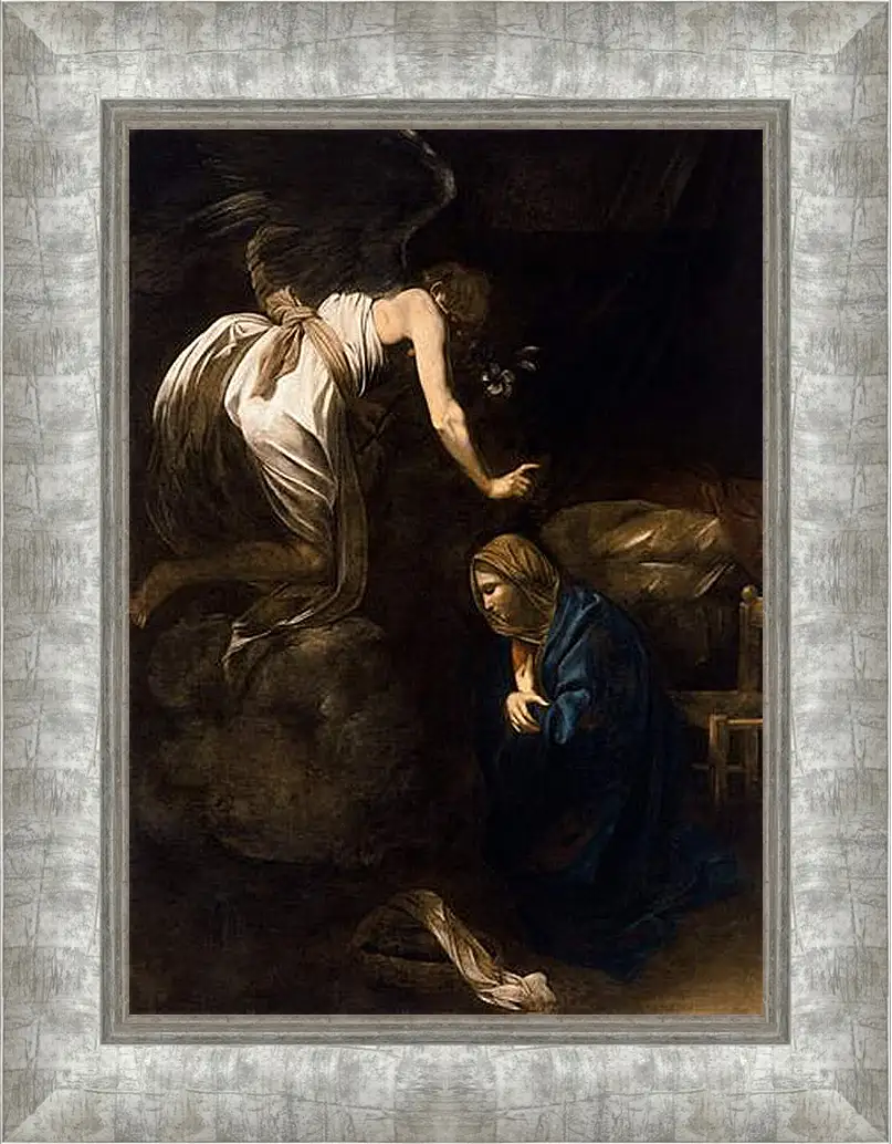 Картина в раме - Annunciation. Микеланджело Караваджо