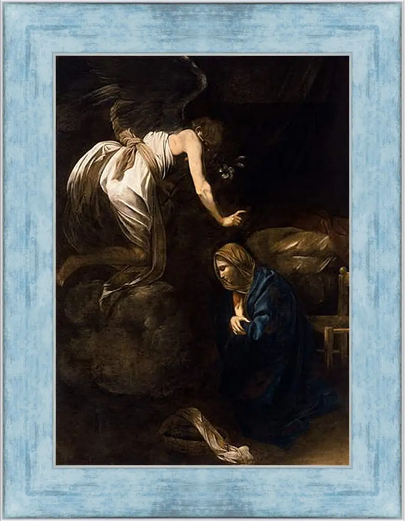 Картина в раме - Annunciation. Микеланджело Караваджо
