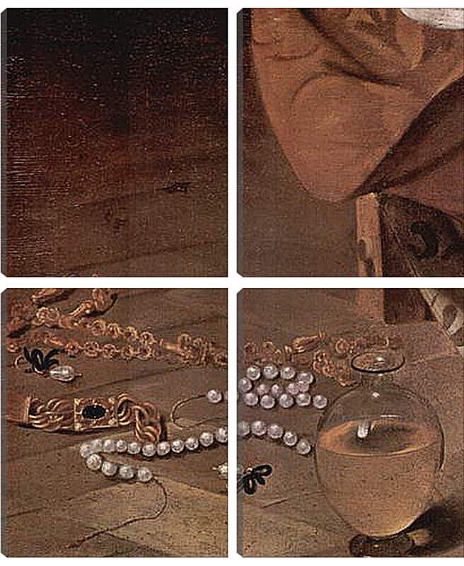 Модульная картина - Maria Magdalena. Микеланджело Караваджо
