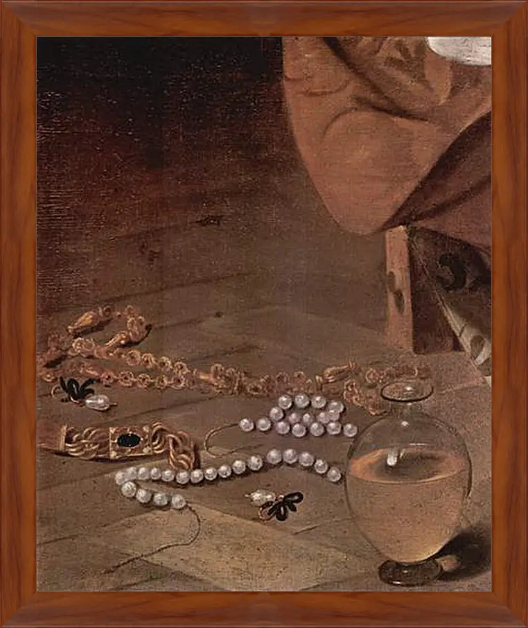 Картина в раме - Maria Magdalena. Микеланджело Караваджо