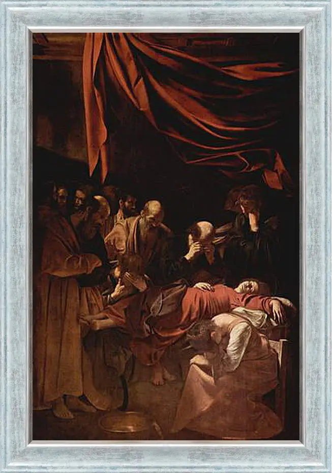 Картина в раме - Death of Maria. Микеланджело Караваджо