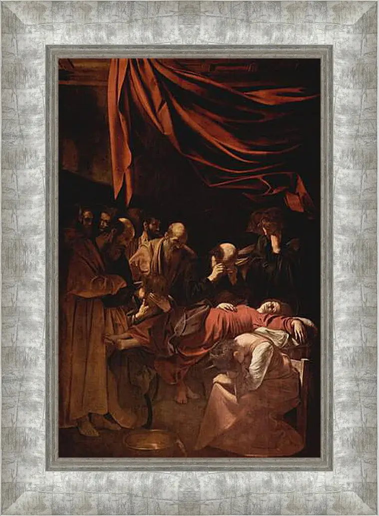 Картина в раме - Death of Maria. Микеланджело Караваджо
