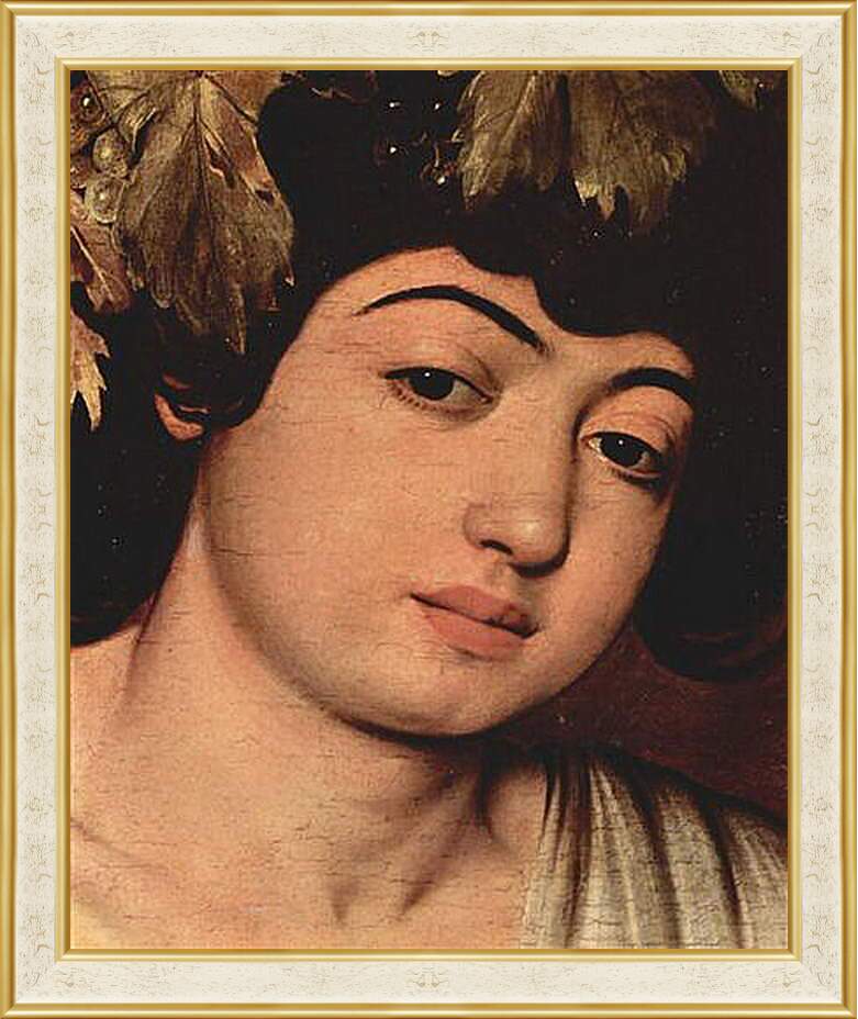 Картина в раме - Bacchus. Микеланджело Караваджо
