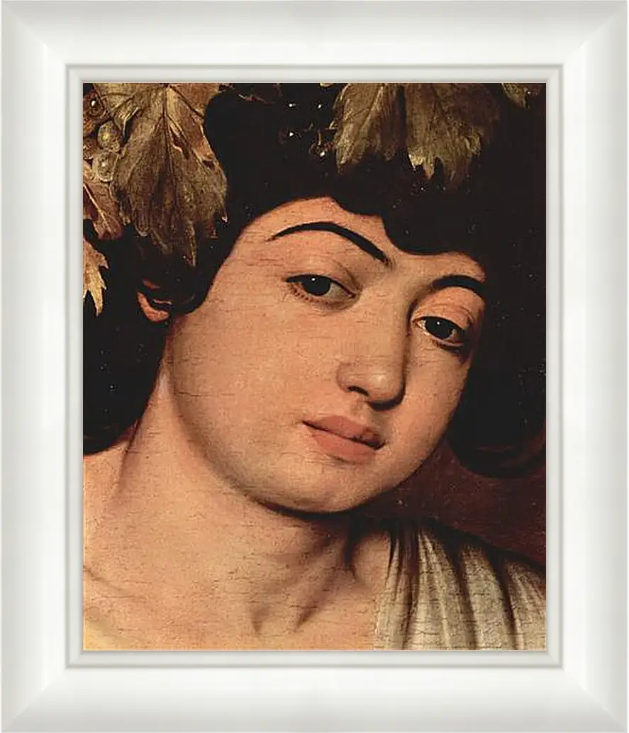 Картина в раме - Bacchus. Микеланджело Караваджо