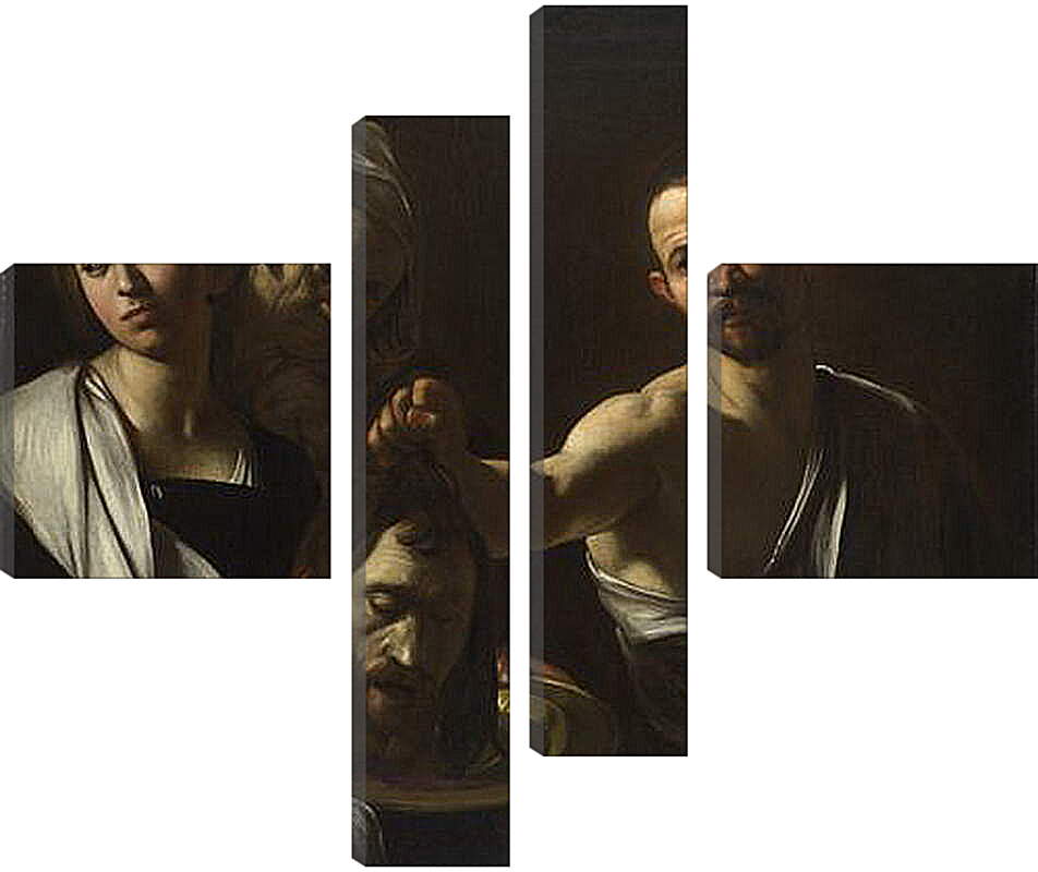 Модульная картина - Саломея с головой Иоанна Крестителя. Микеланджело Караваджо