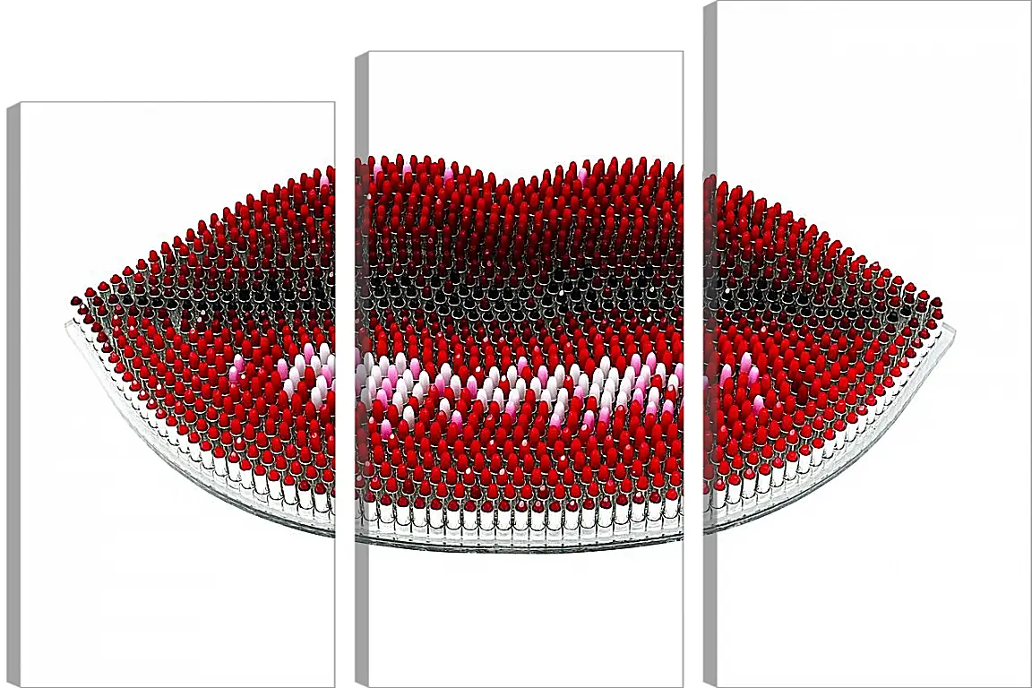 Модульная картина - Гламур. Губы