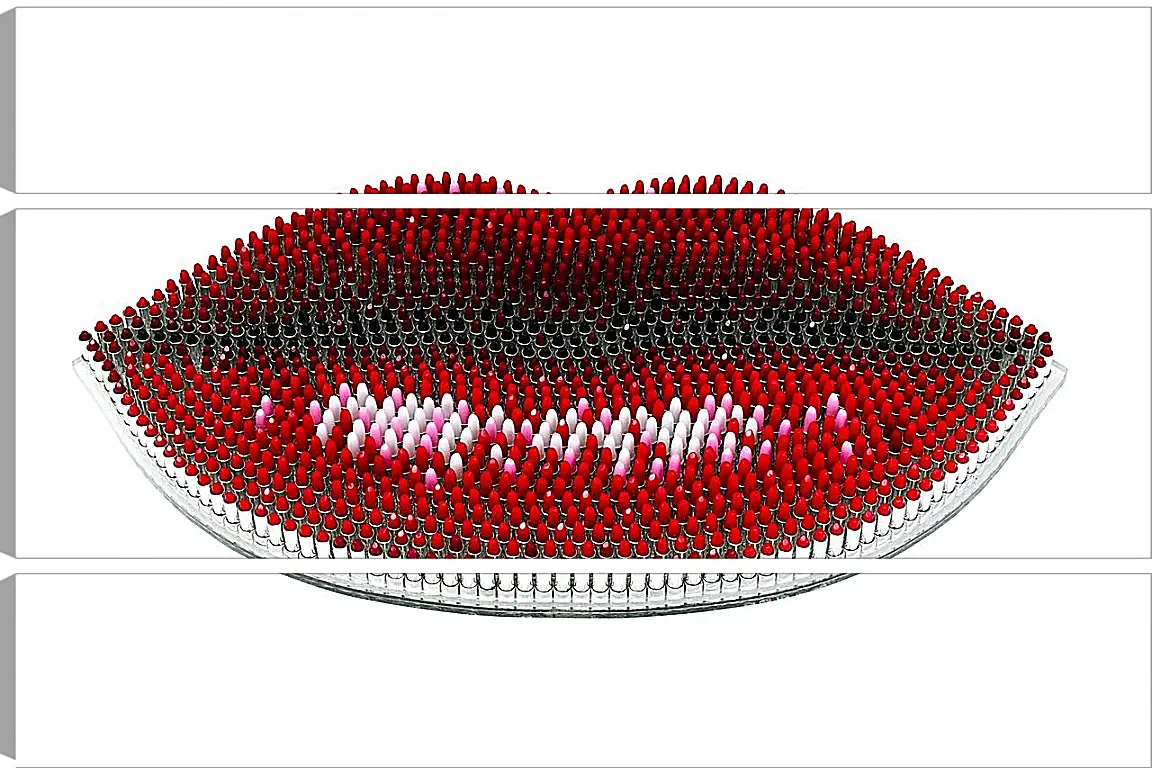 Модульная картина - Гламур. Губы