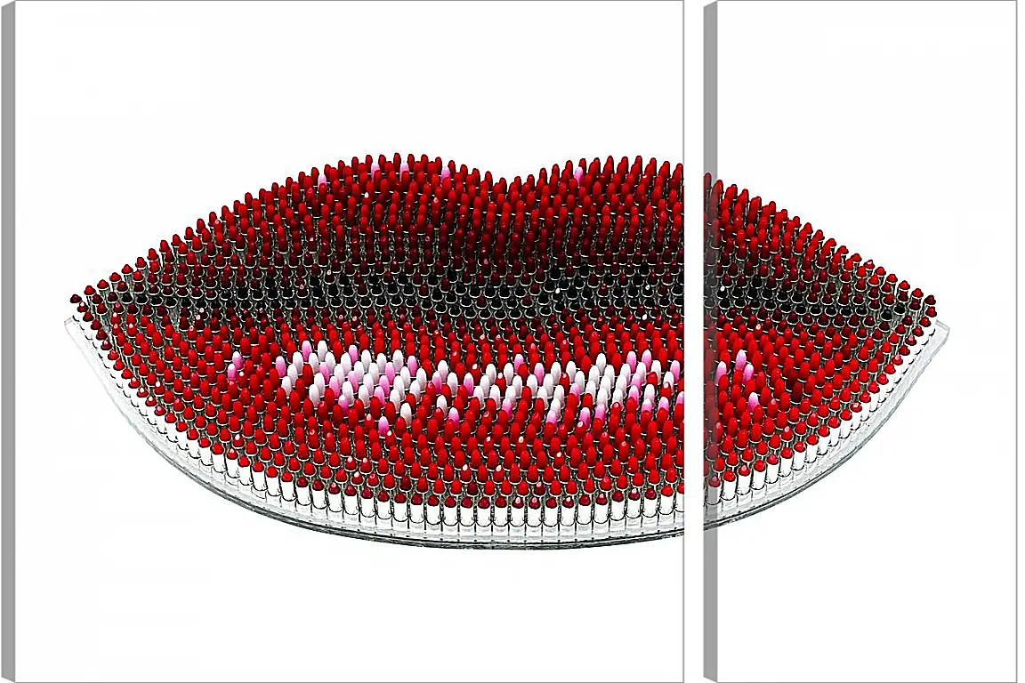 Модульная картина - Гламур. Губы
