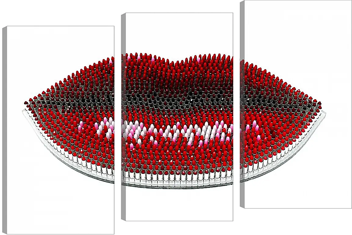 Модульная картина - Гламур. Губы