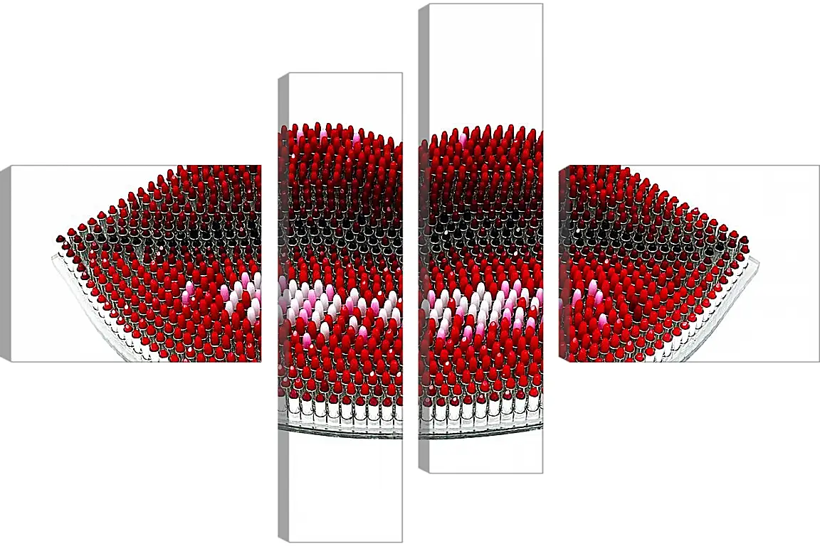 Модульная картина - Гламур. Губы