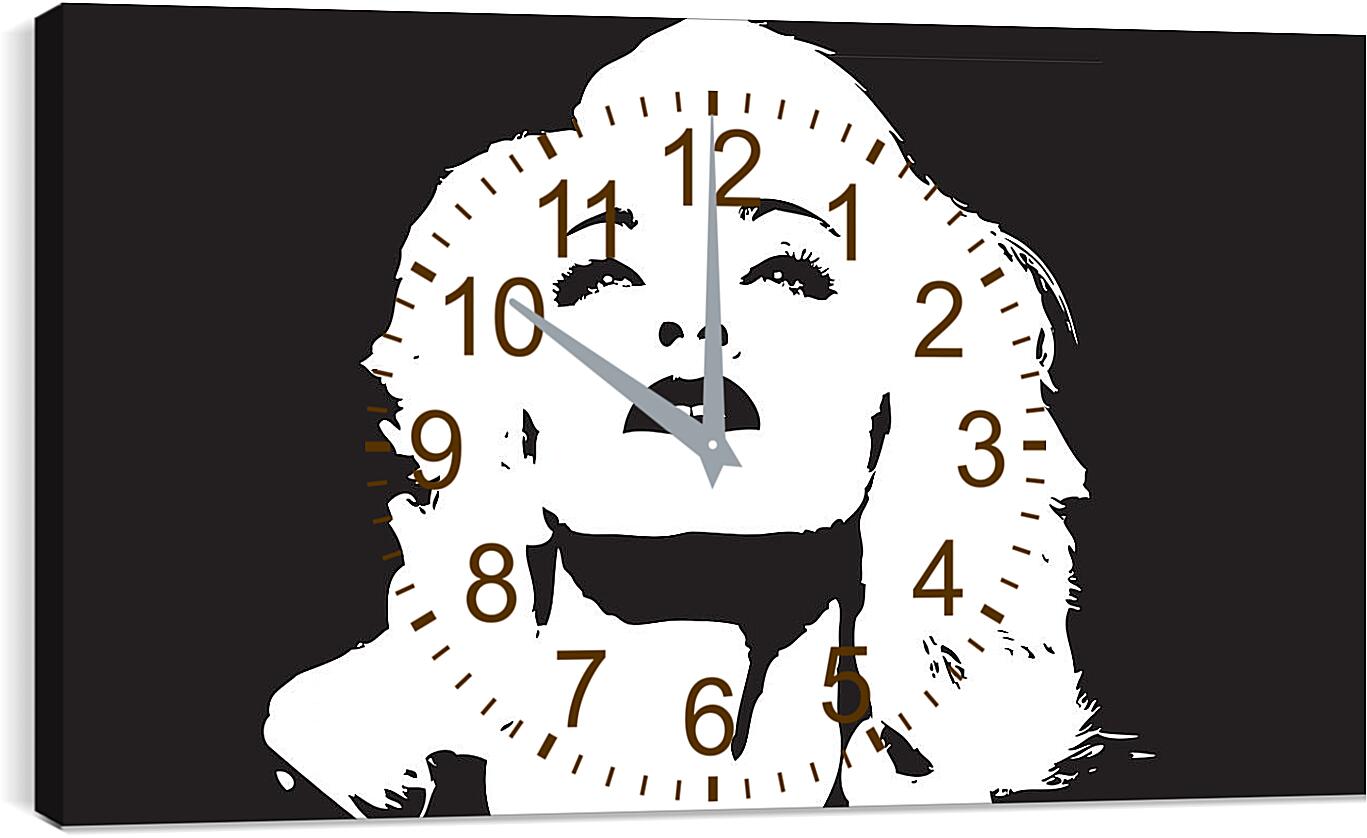 Часы картина - Мадонна