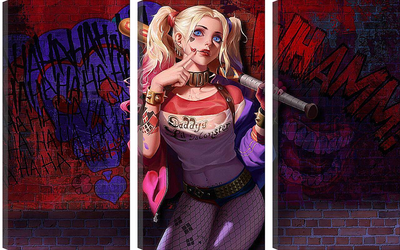 Модульная картина - Харли Квинн (Harley Quinn)