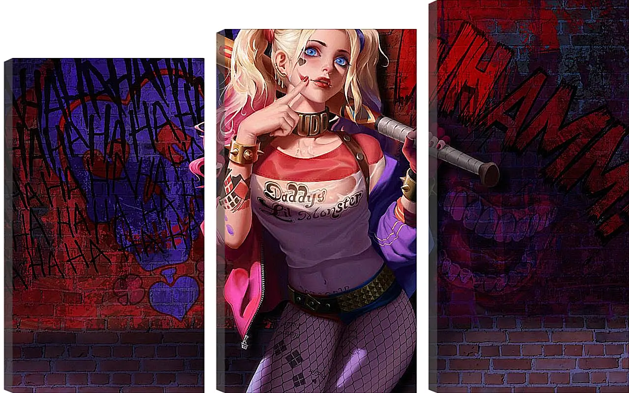 Модульная картина - Харли Квинн (Harley Quinn)