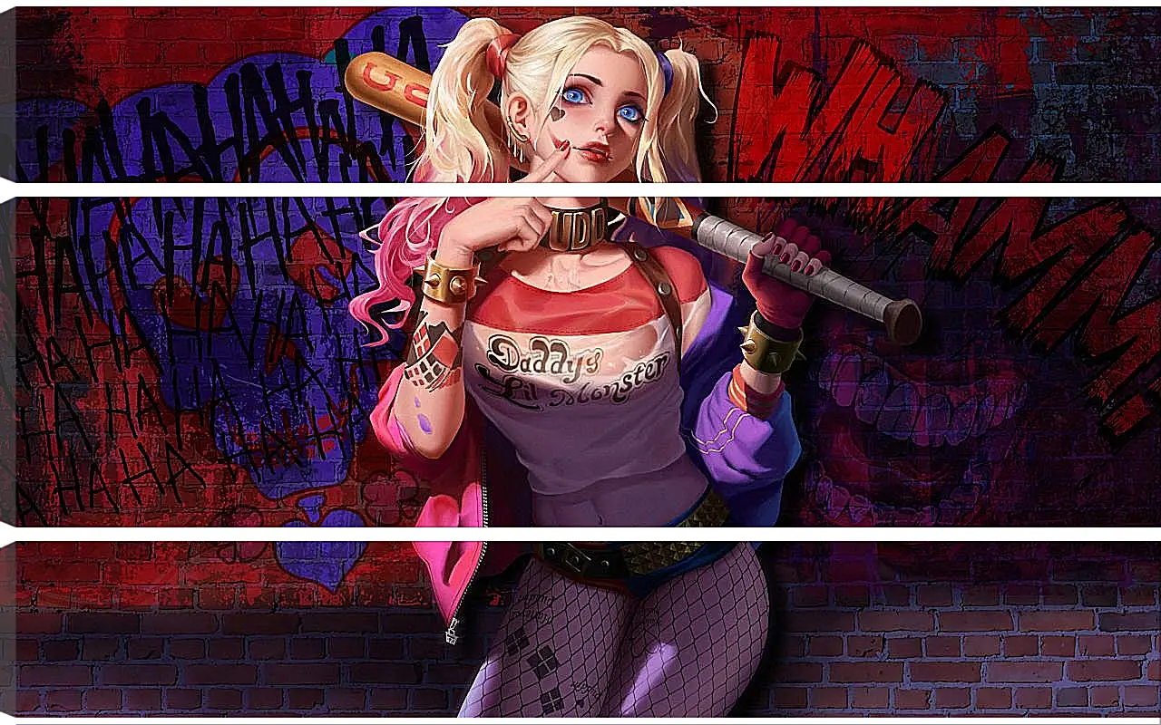 Модульная картина - Харли Квинн (Harley Quinn)