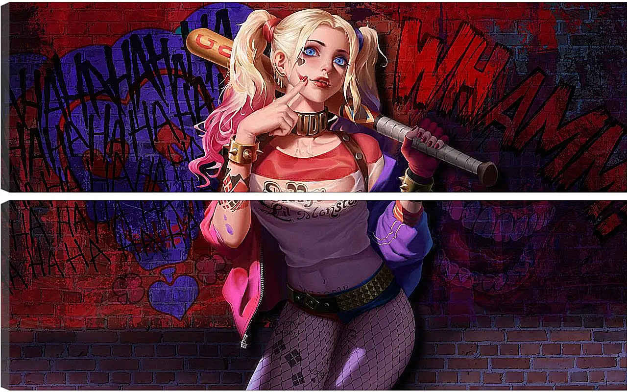 Модульная картина - Харли Квинн (Harley Quinn)