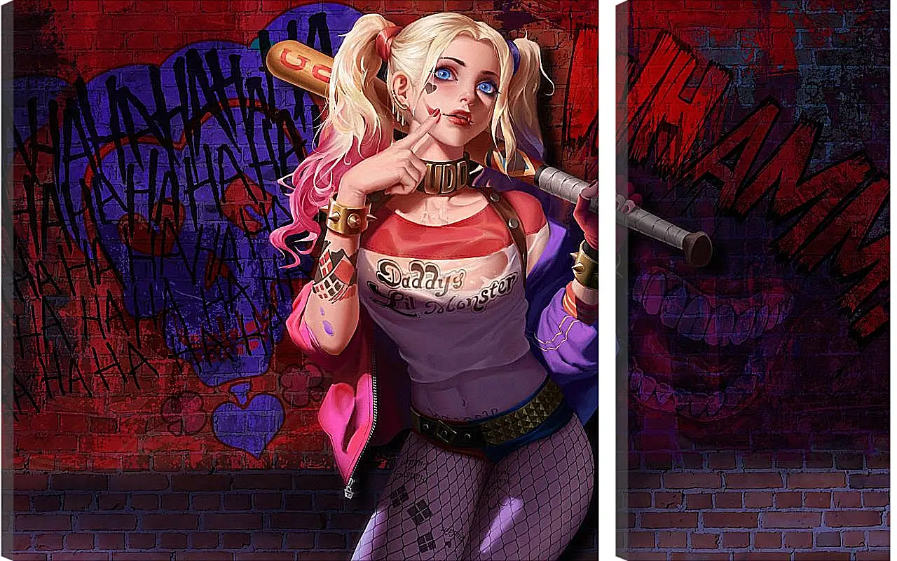 Модульная картина - Харли Квинн (Harley Quinn)