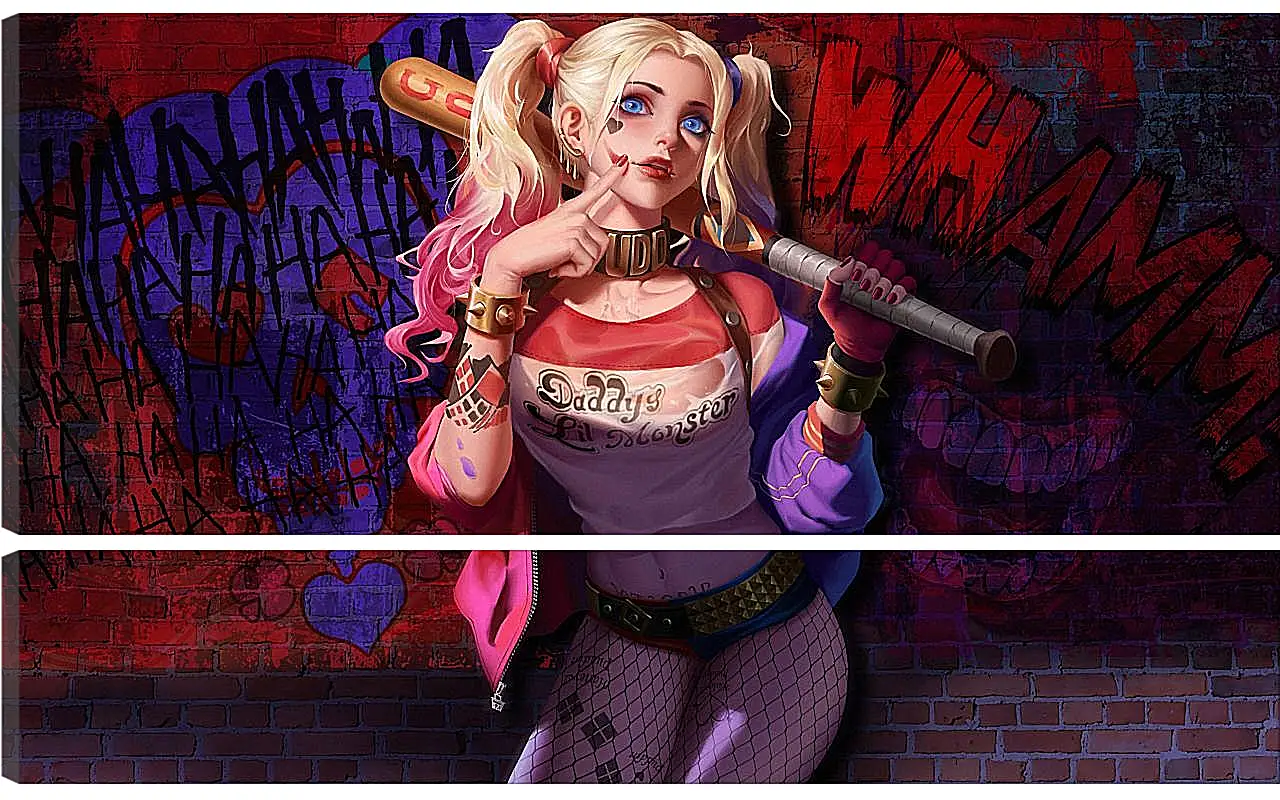 Модульная картина - Харли Квинн (Harley Quinn)